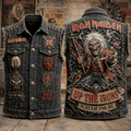 IMD PREMIUM DENIM VEST LNTH