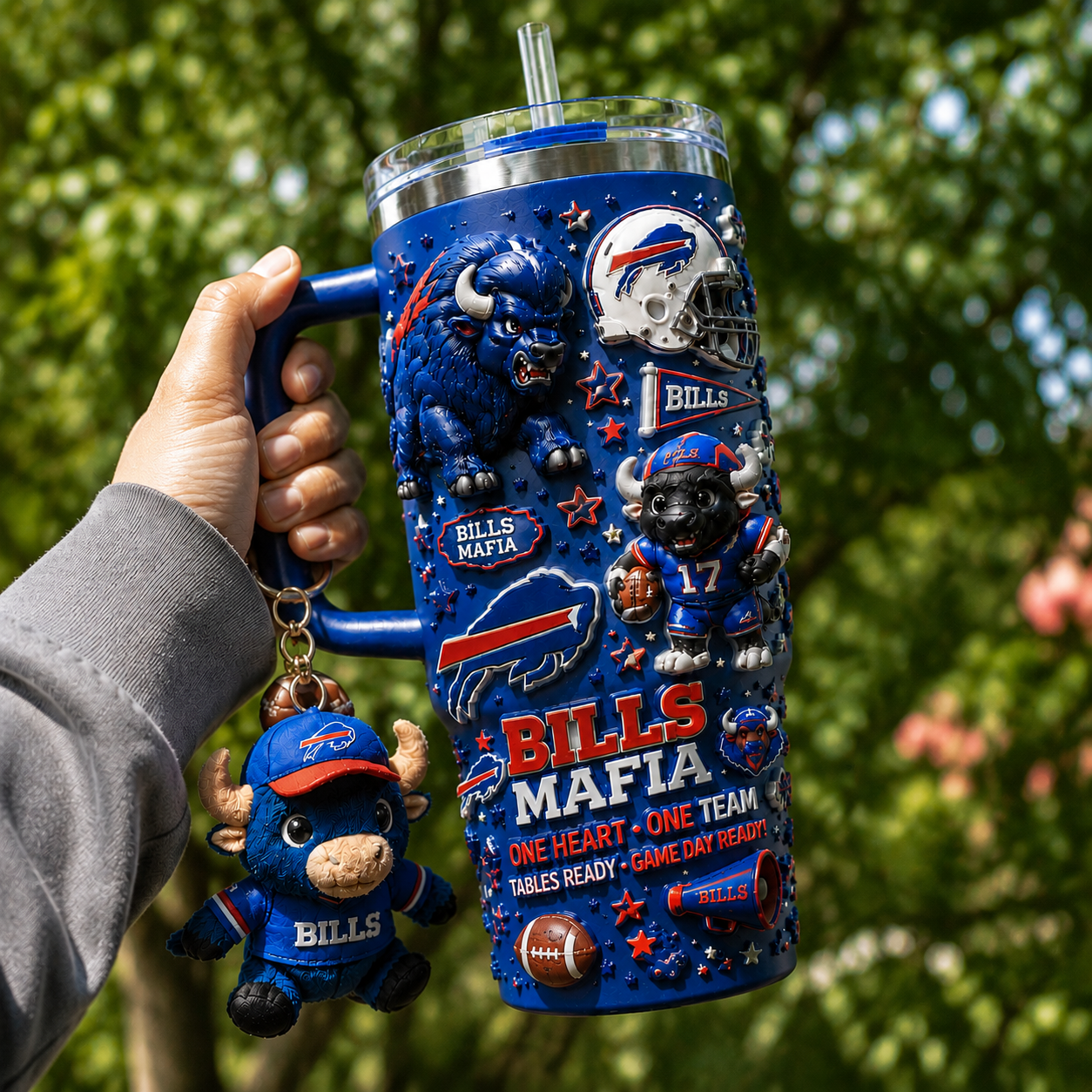 BFBL 40oz Tumbler With Handle DNBN