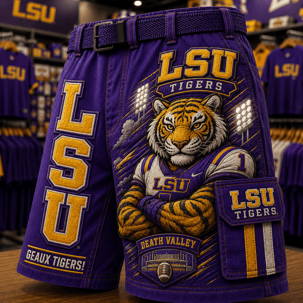 Premium LSU Casual Shorts HQH
