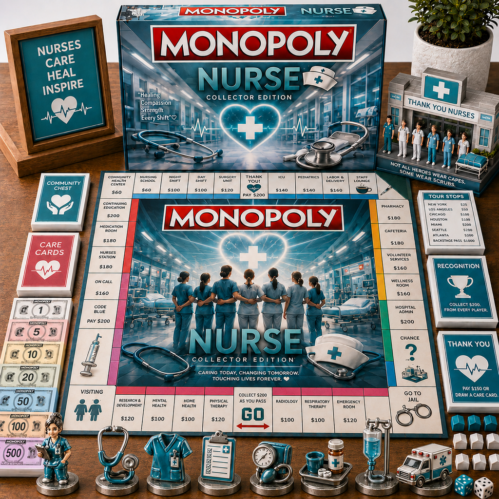 Premium NURSE Board Game TTTT